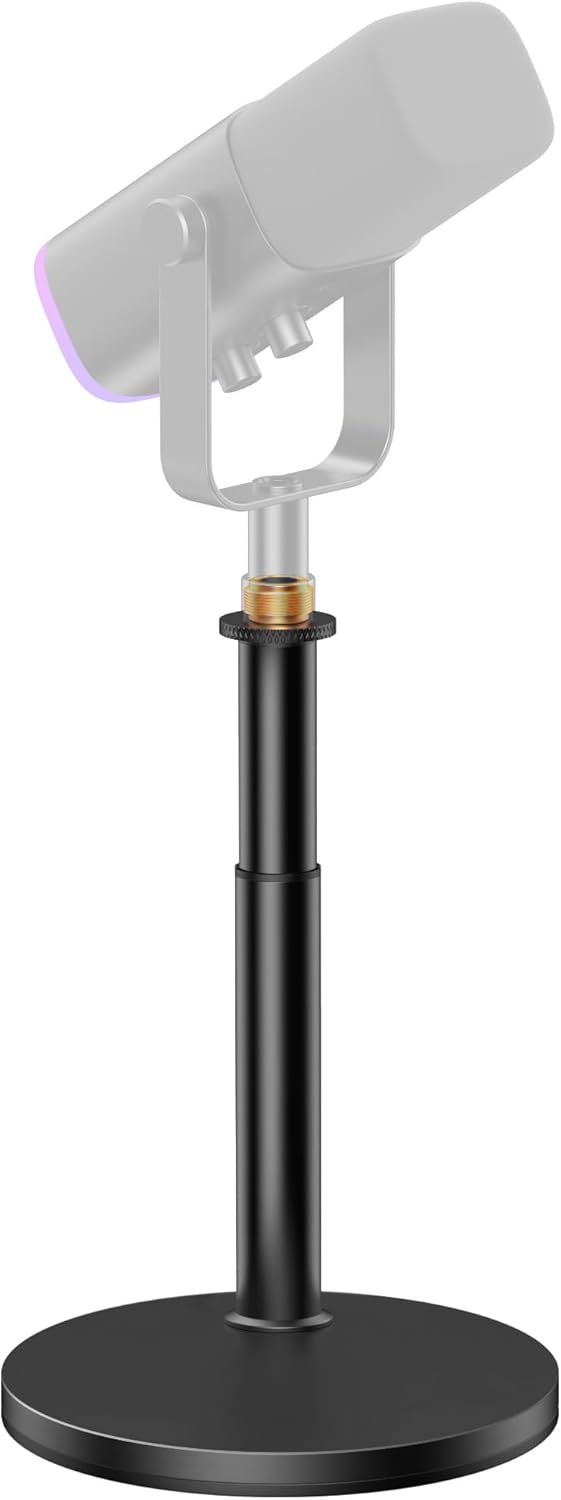 Desk Cable Clip - InnoGear Desktop Microphone Stand, Telescopic Table