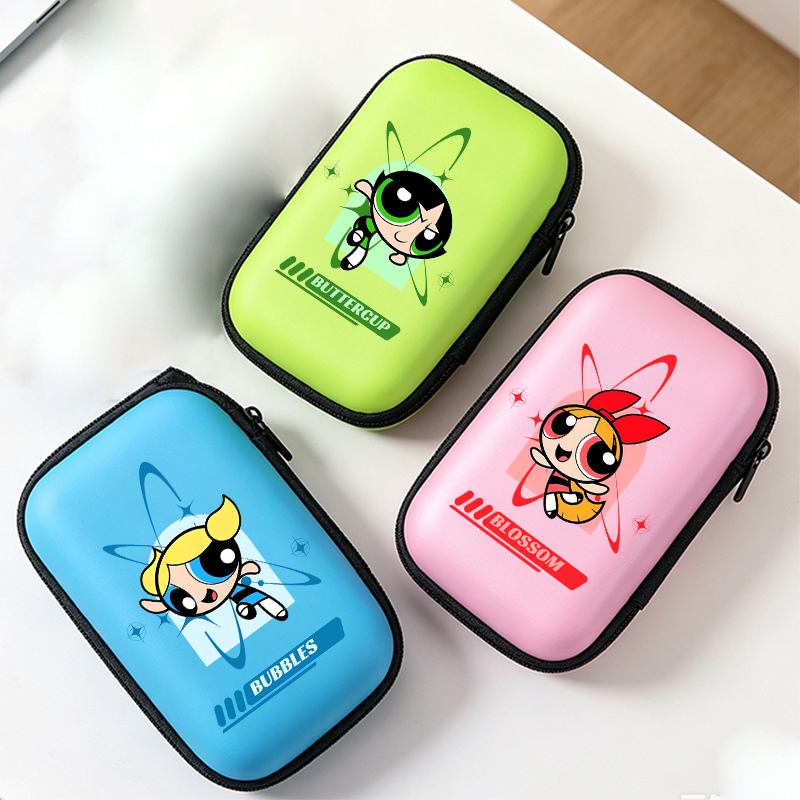 Travel Cable Organizer - The Powerpuff Girls Data Cable Storage
