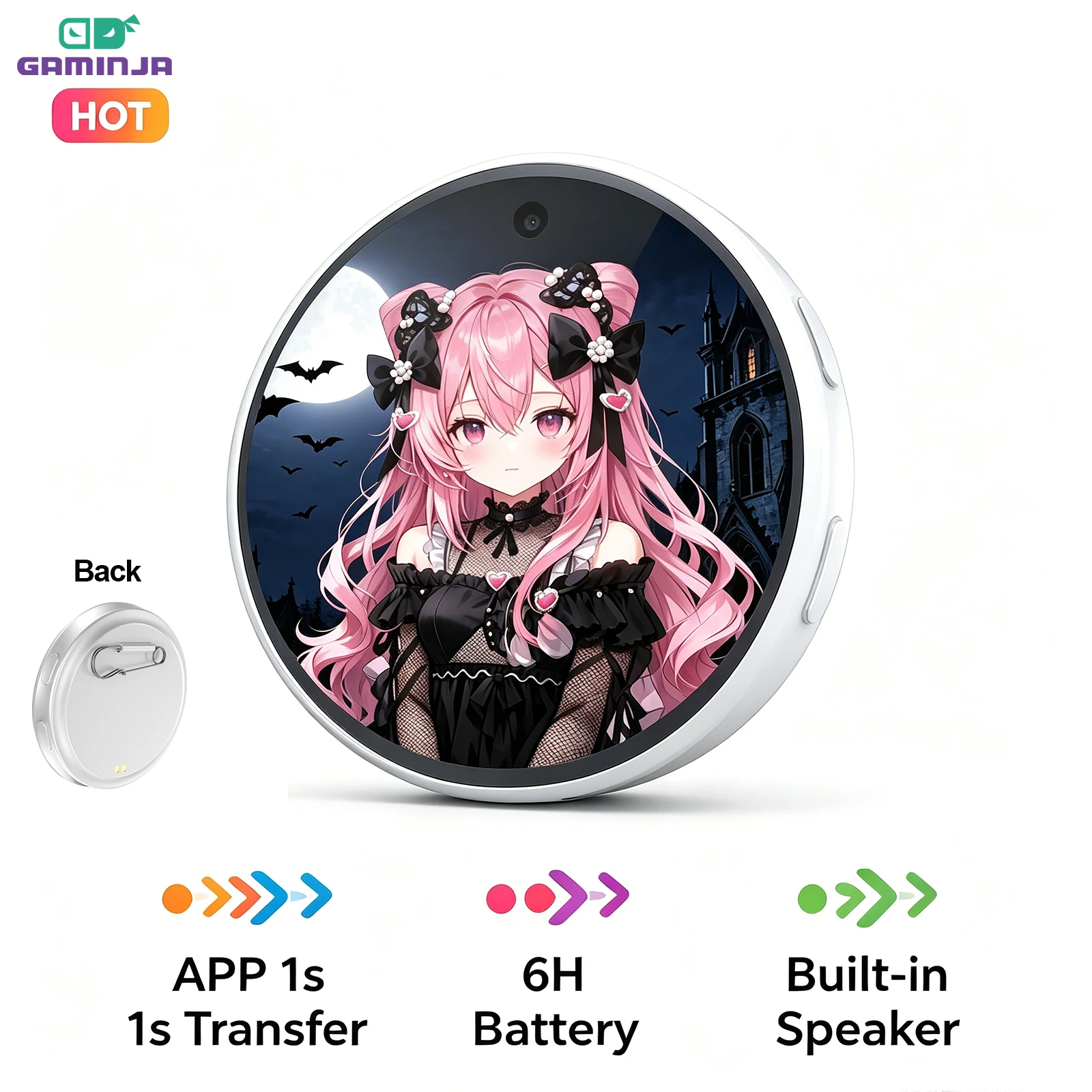 HD Touchscreen Digital Photo B - Tech Accessories Images のレビューと価格