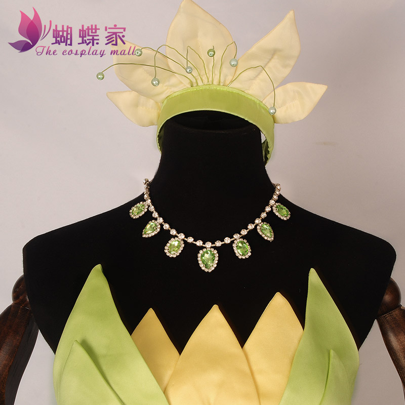 Princess Tiana Dress Cosplay C - Tech Accessories Women のレビューと価格