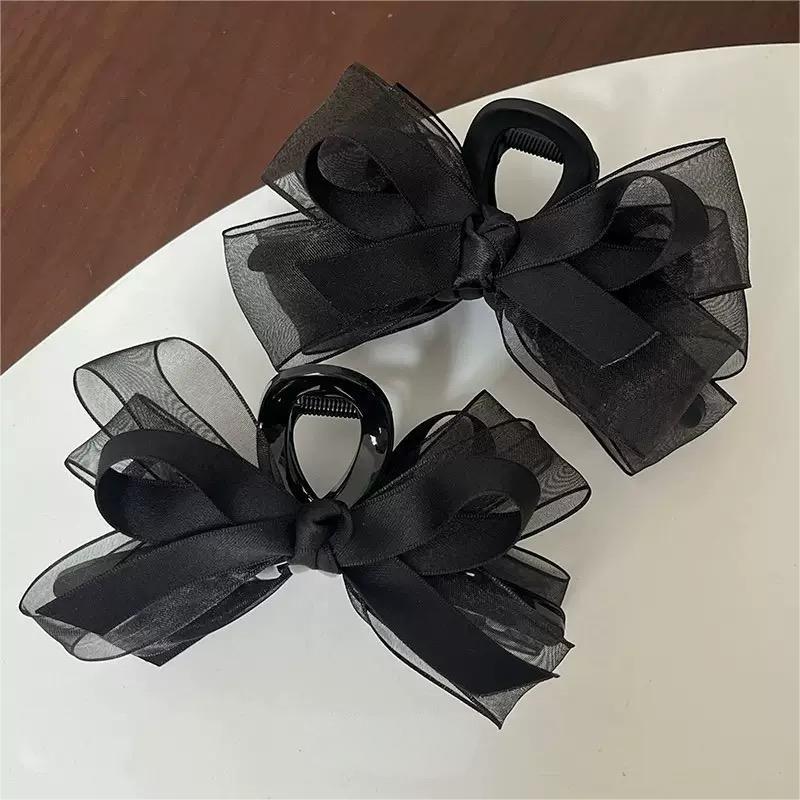 High-End Black Transparent Bow - Hi Tech Accessories のレビューと価格