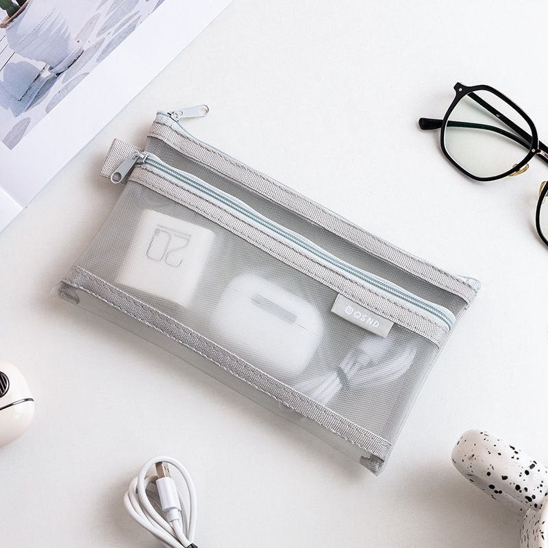 Transparent mesh data cable st - Travel Cable Organizer のレビューと価格