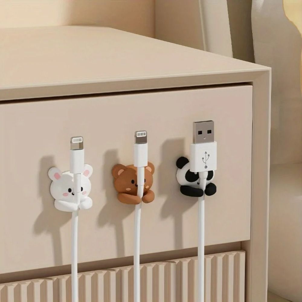 Strong Adhesive Self-Adhesive  - Desk Cable Clip のレビューと価格