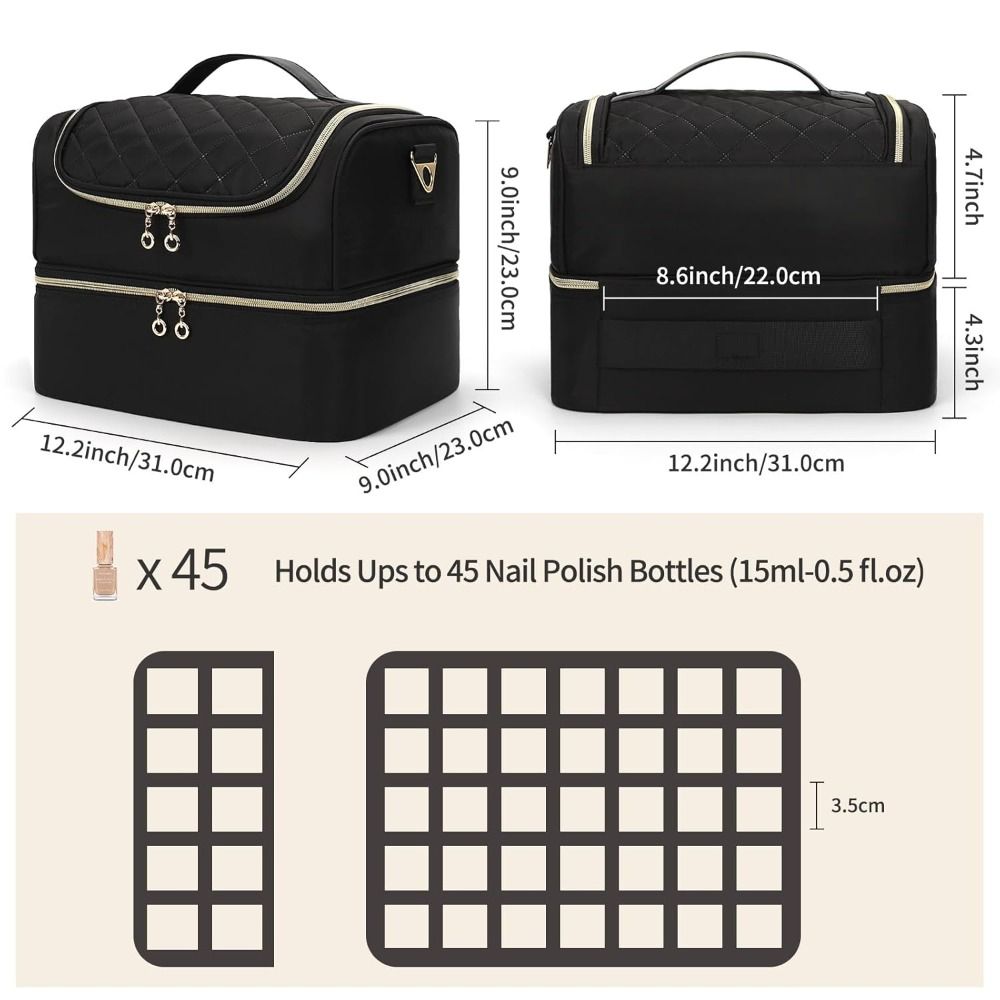 Double Layer Nail Polish Organ - Tech Woven Accessories のレビューと価格