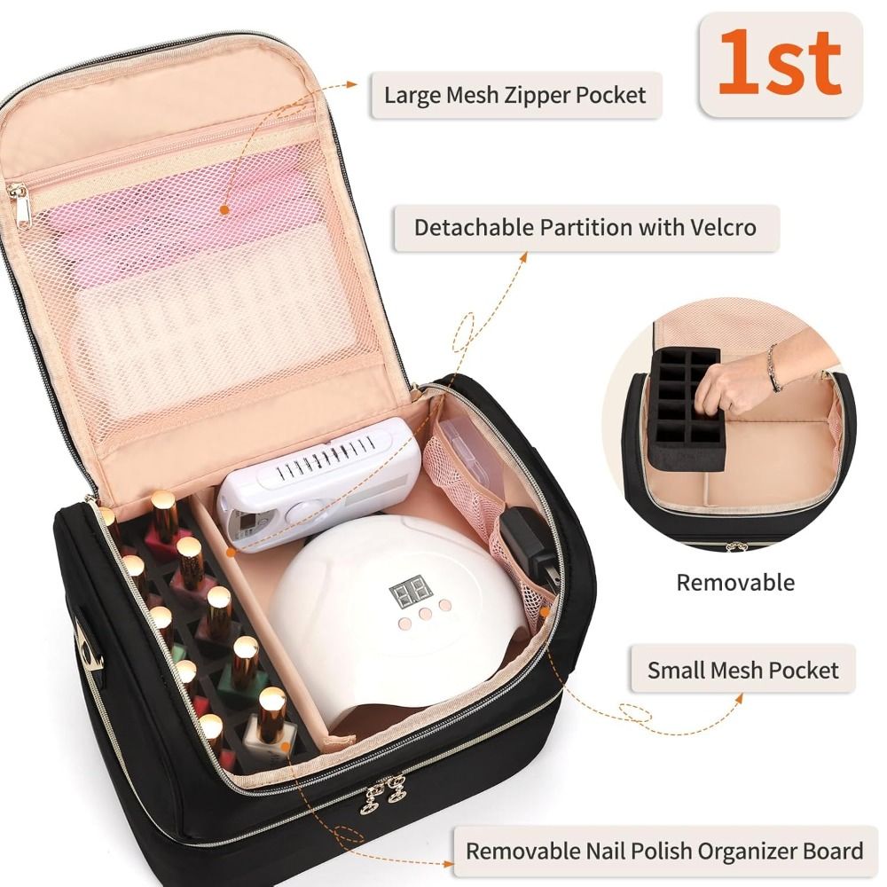 Double Layer Nail Polish Organ - Tech Woven Accessories のレビューと価格