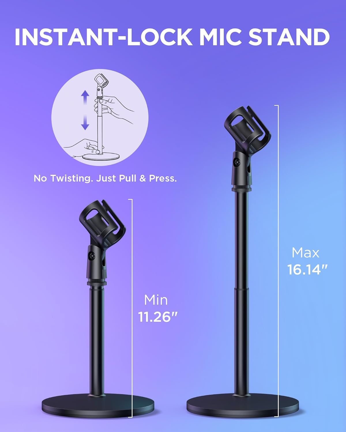 InnoGear Desktop Microphone St - Desk Cable Clip のレビューと価格