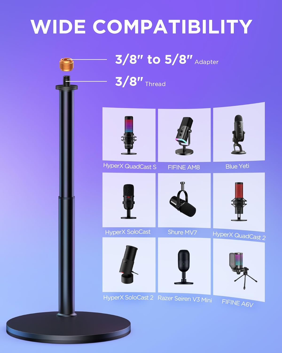 InnoGear Desktop Microphone St - Desk Cable Clip のレビューと価格