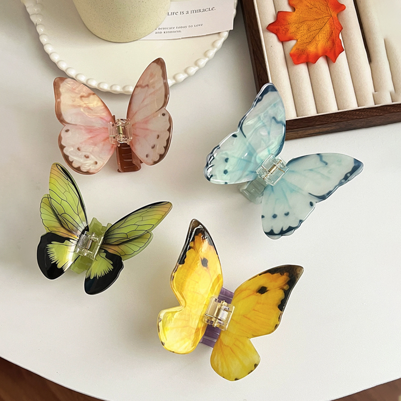 1pcs Colorful 3D Butterfly Hai - Hi Tech Accessories のレビューと価格