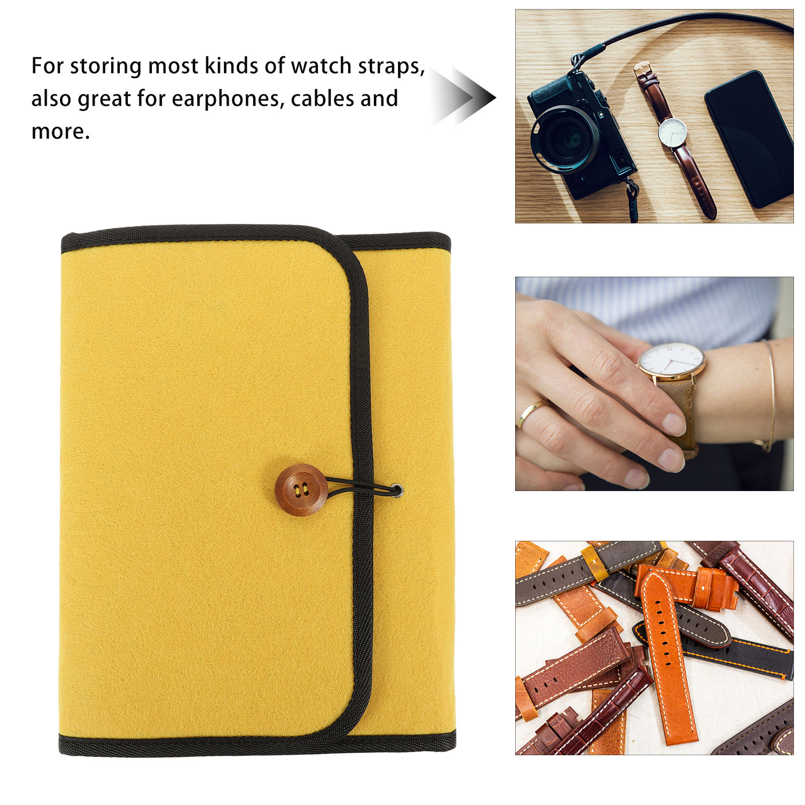 Heavy Duty Watchband Storage B - Travel Cable Organizer のレビューと価格