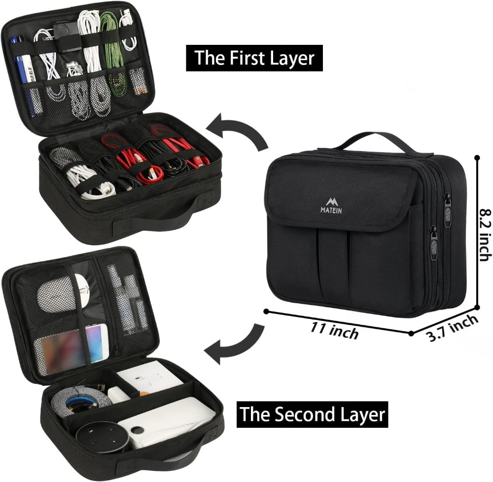 Waterproof Travel Electronic O - Travel Cable Organizer のレビューと価格