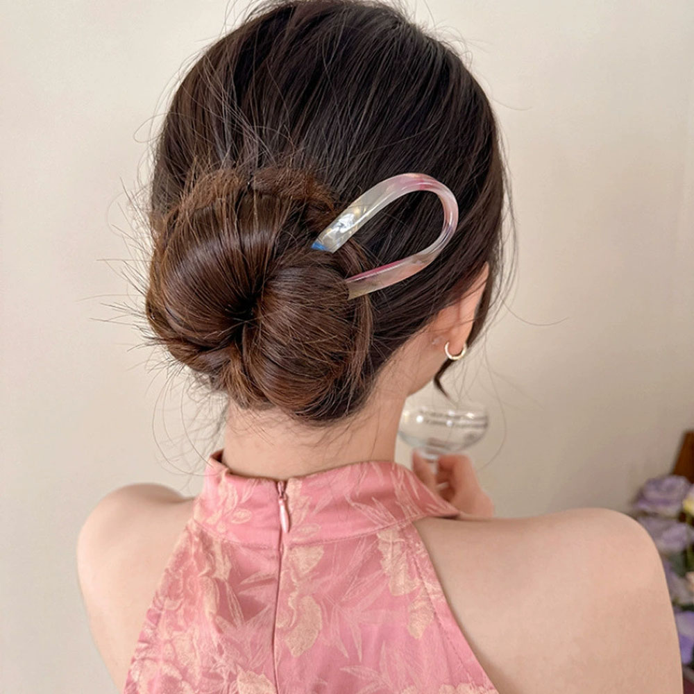 Retro U-shaped hairclip for wo - Tech Accessories Women のレビューと価格