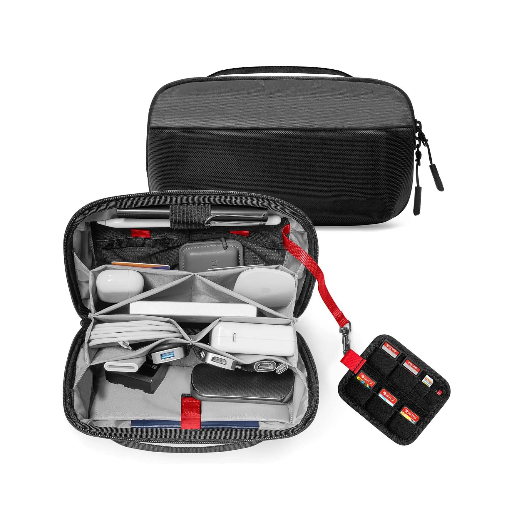 Travel Tech Organizer Pouch, W - Tech Accessories Storage のレビューと価格