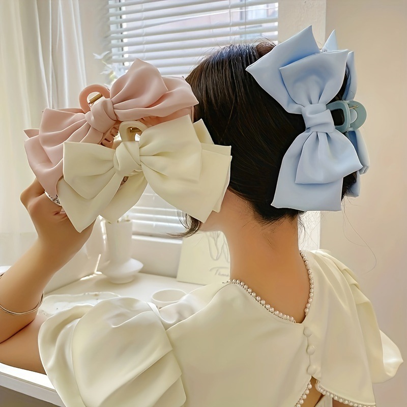 Super Large Bowknot Grip Clip  - Hi Tech Accessories のレビューと価格
