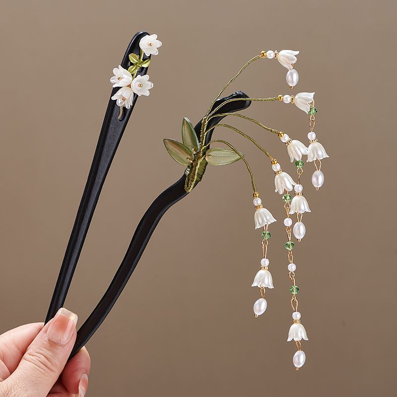 Lily Of The Valley1 Hair Stick - Tech Accessories Women のレビューと価格
