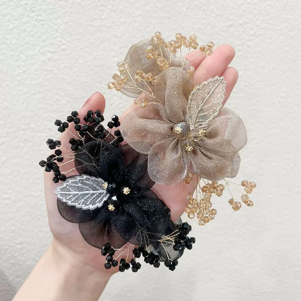 Flower Hair Ties Fashionable A - Hi Tech Accessories のレビューと価格