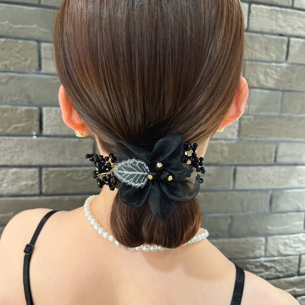 Flower Hair Ties Fashionable A - Hi Tech Accessories のレビューと価格