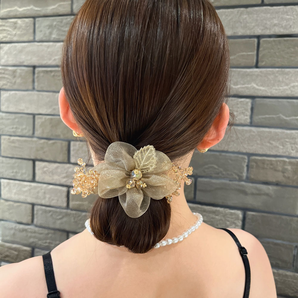 Flower Hair Ties Fashionable A - Hi Tech Accessories のレビューと価格