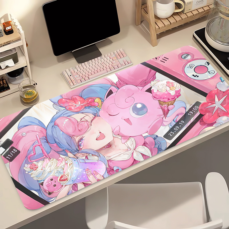 Anime Mouse Pad 90x40cm Pokemo - Tech Accessories Desk のレビューと価格
