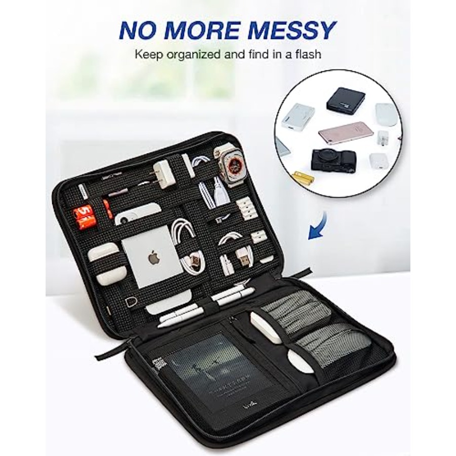 Water-Resistant Tech Organizer - Tech Accessories For A Tablet のレビューと価格