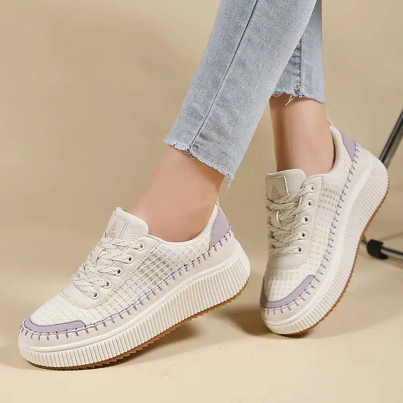 Brown Shoes Woman Flats Autumn - Tech Accessories Business のレビューと価格