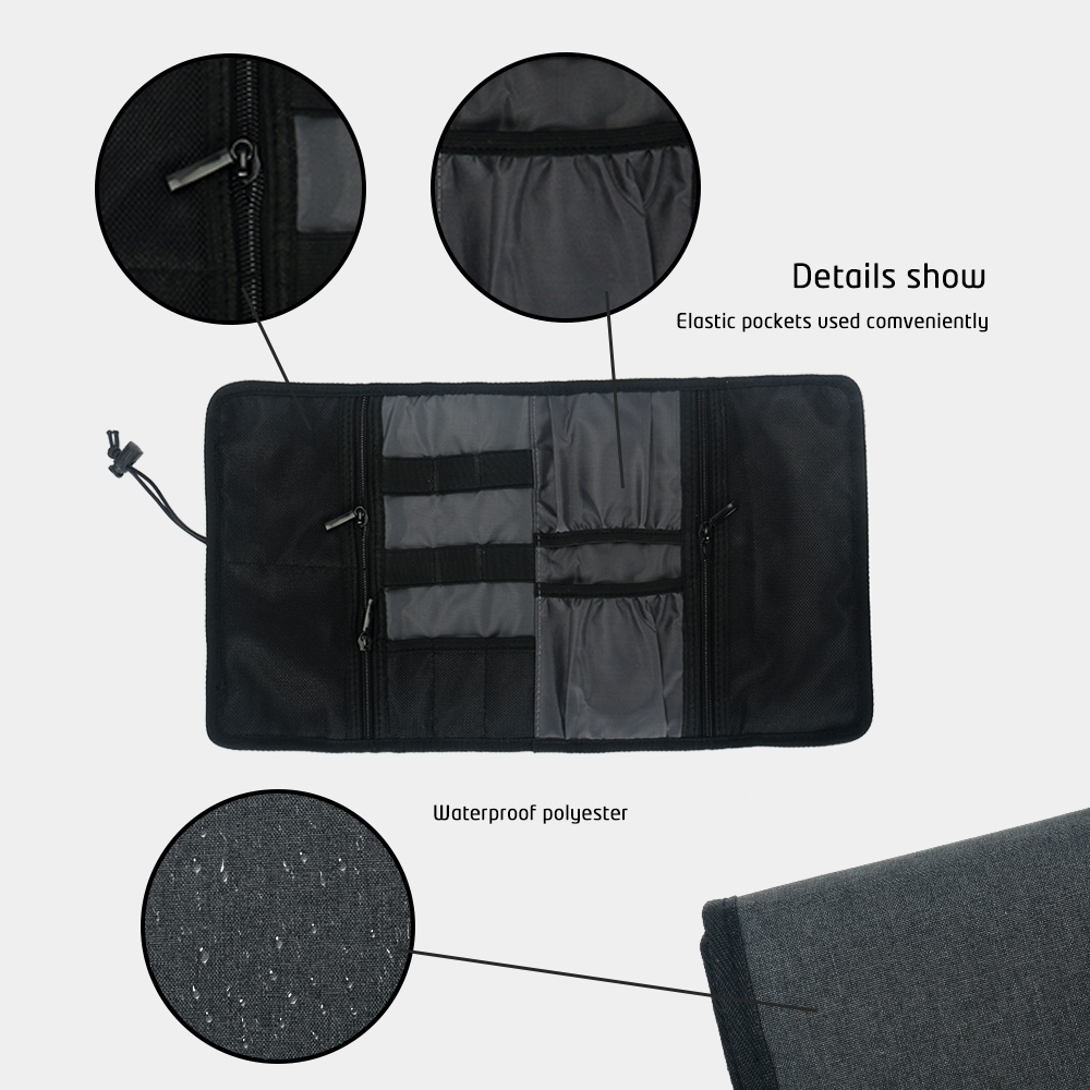 Home Cable Organizer Pouch | R - Tech Accessories Storage のレビューと価格