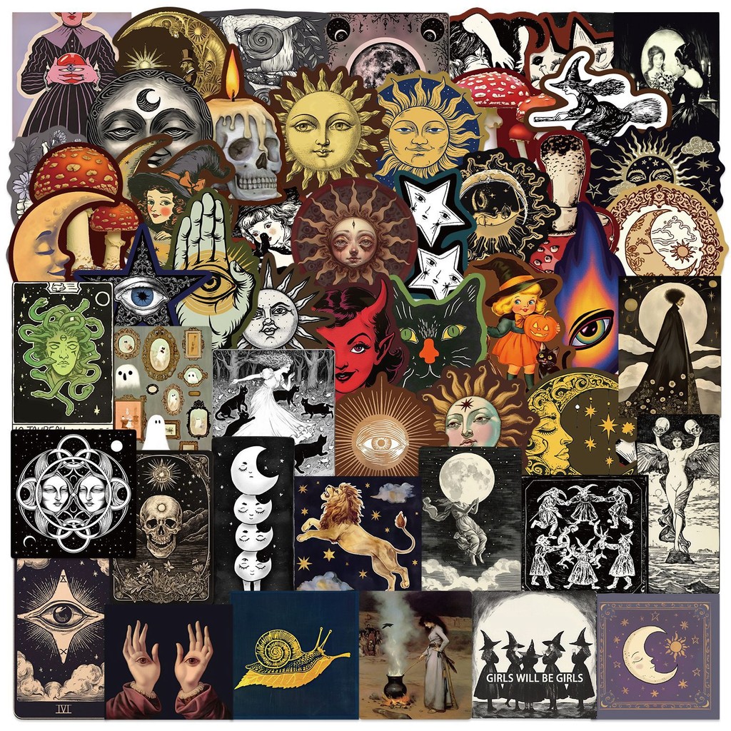 ​50PCS Celestial Eye Stickers  - Tech Gear Accessories のレビューと価格
