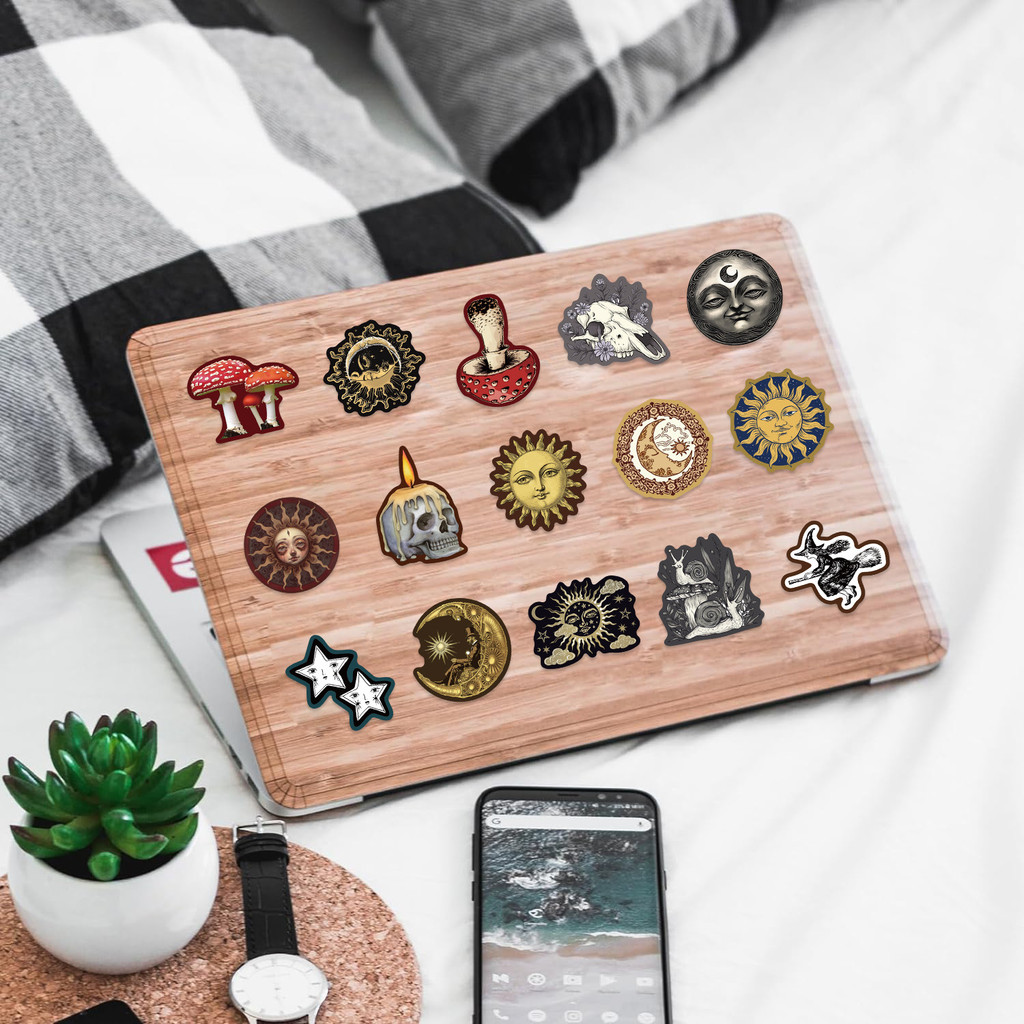 ​50PCS Celestial Eye Stickers  - Tech Gear Accessories のレビューと価格