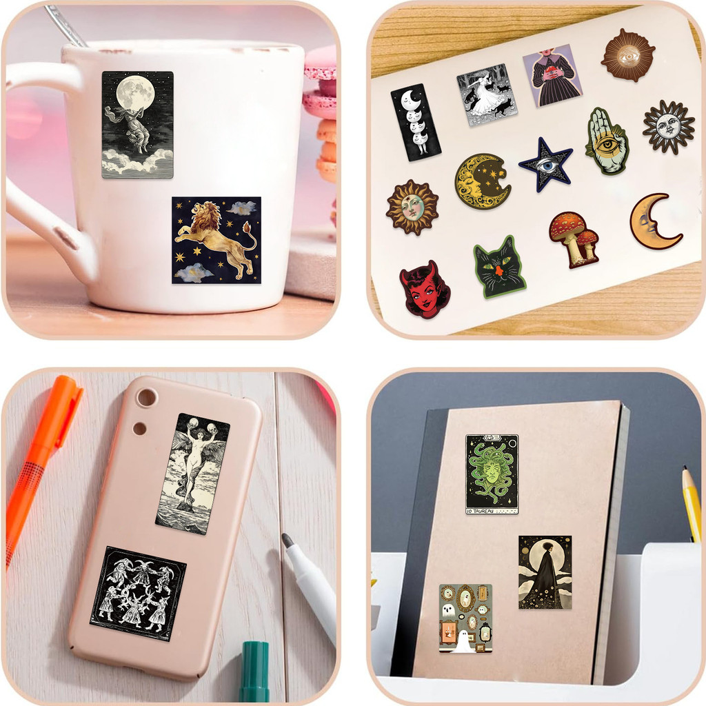 ​50PCS Celestial Eye Stickers  - Tech Gear Accessories のレビューと価格