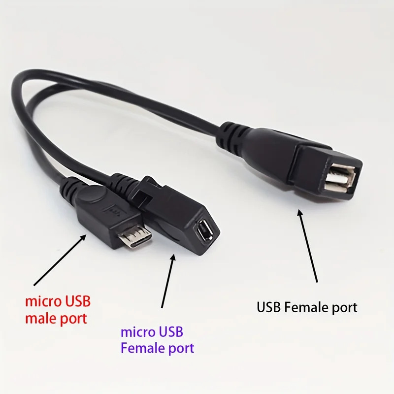 2-in-1 OTG USB to Micro USB Sp - Tech Accessories For A Tablet のレビューと価格