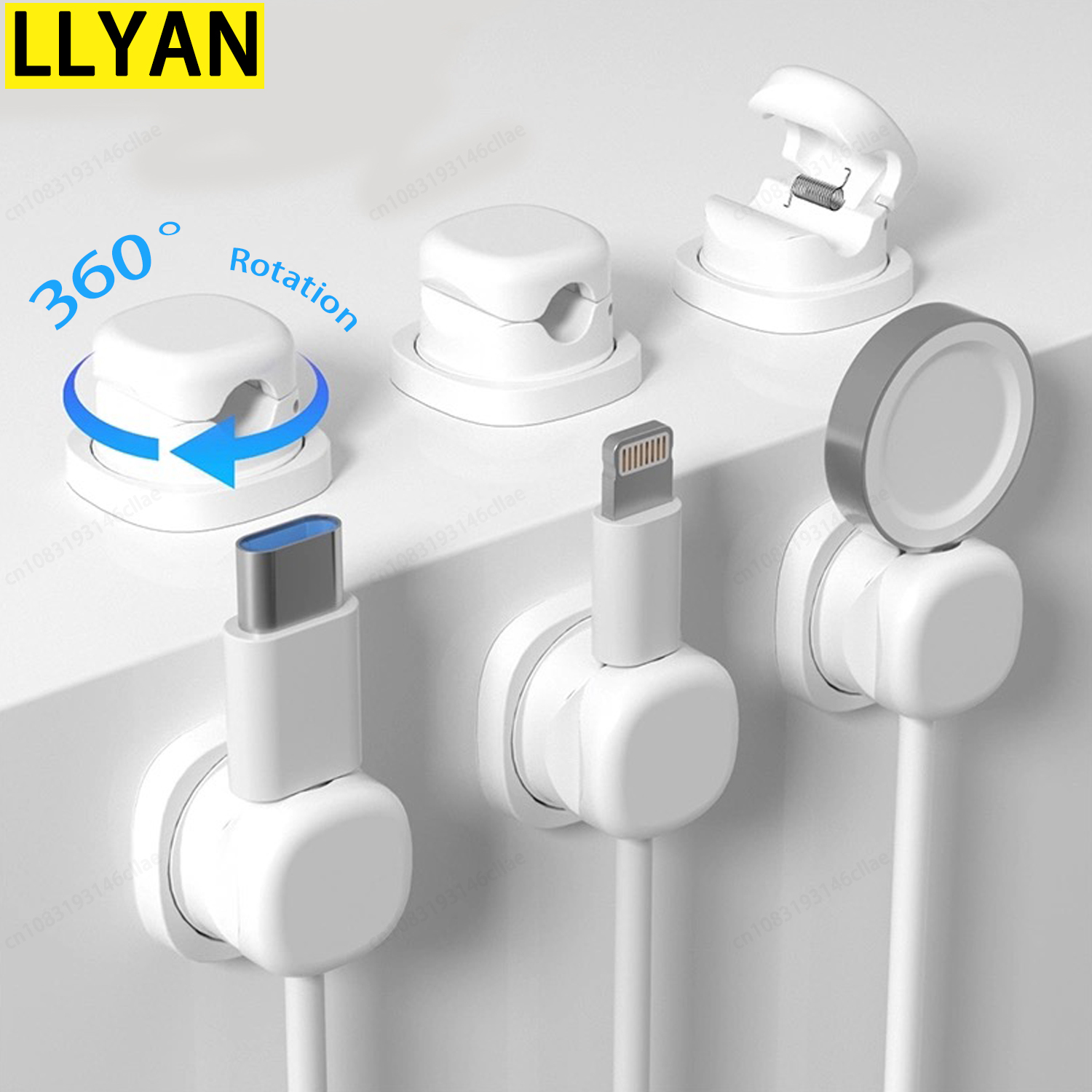 adhesive cable organizer Cable - Desk Cable Clip のレビューと価格