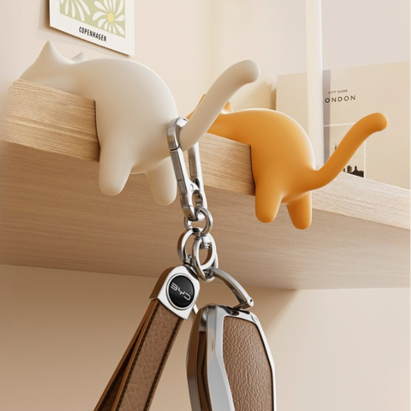 1pc Colorful Cat-Shaped Desk H - Desk Cable Clip のレビューと価格