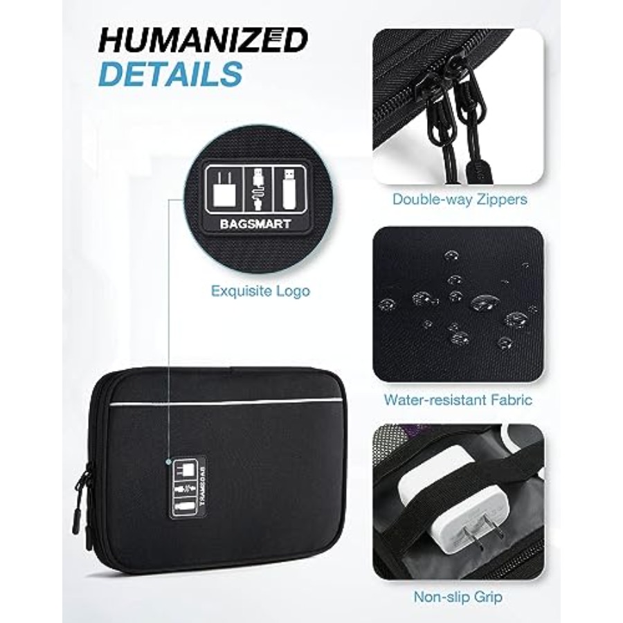 Large Electronics Travel Organ - Tech Accessories Storage のレビューと価格