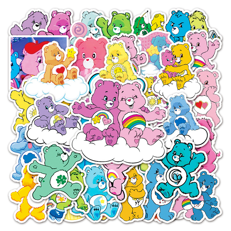 New Cute 50Pcs Care Bears Clas - Tech Home Accessories のレビューと価格