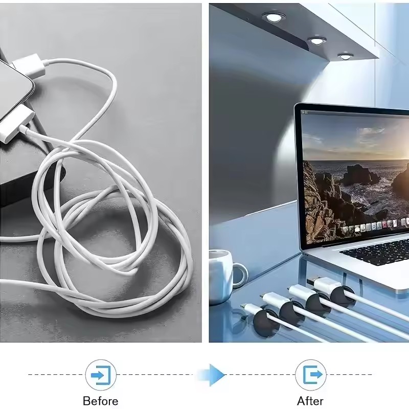 5/50Pcs Desktop Wall Cable Cli - Desk Cable Clip のレビューと価格