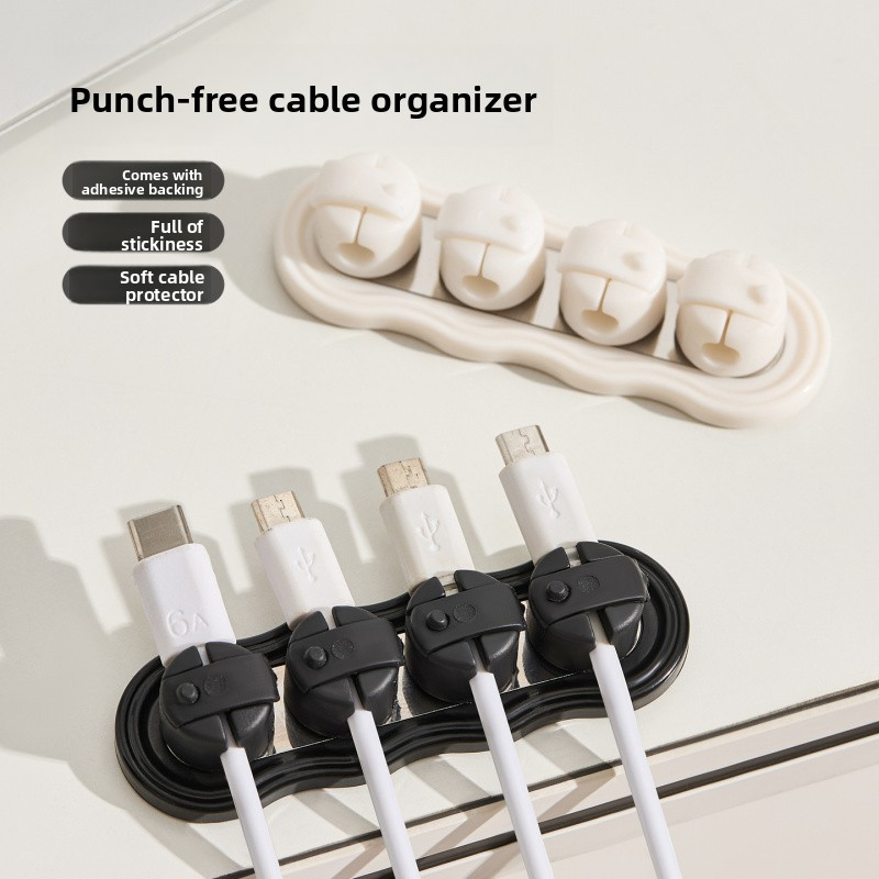 Desktop Magnetic Wire Organize - Desk Cable Clip のレビューと価格
