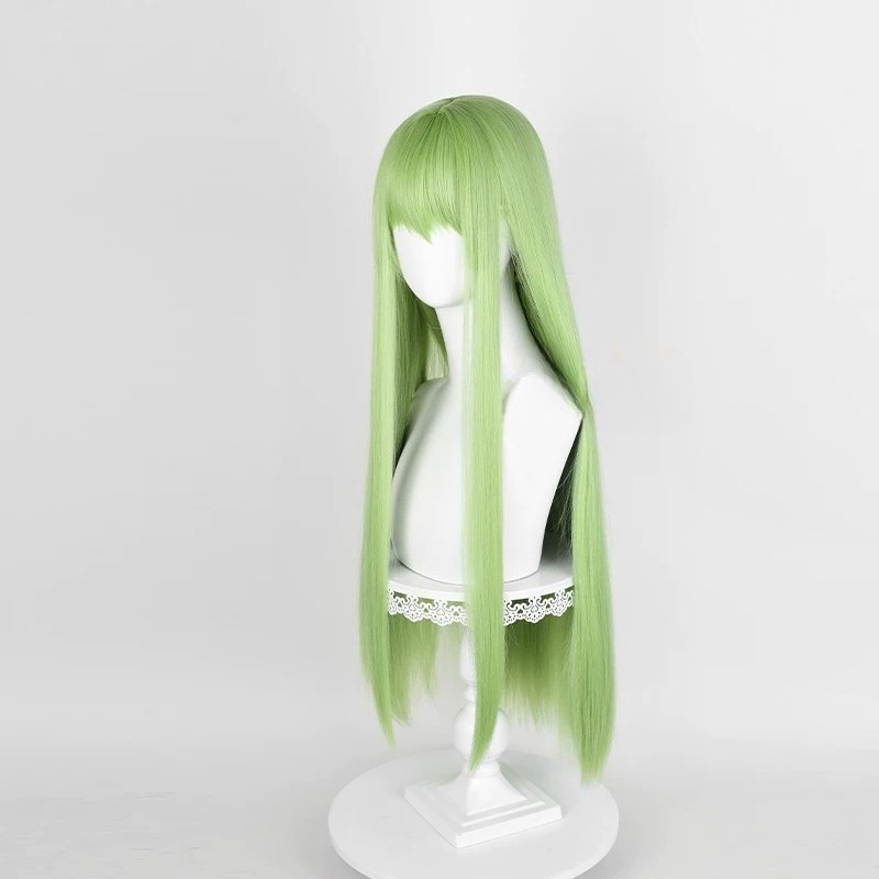 Anime CC Cosplay Green Wig Lon - Tech Accessories Women のレビューと価格
