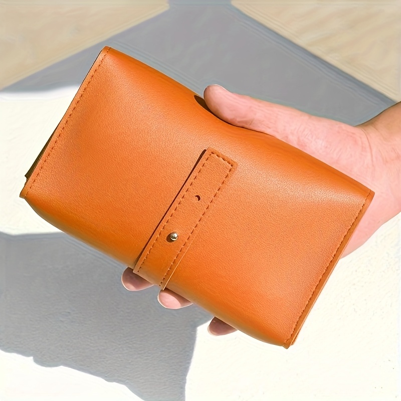1pc PU Leather Multi-Compartme - Tech Accessories Storage のレビューと価格
