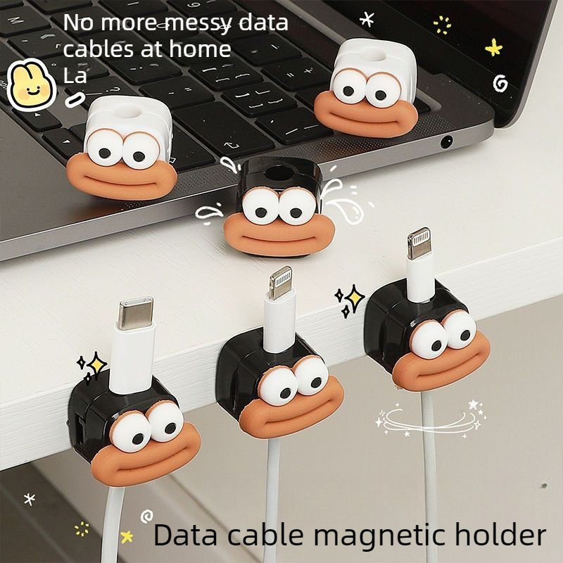 1/5/10pcs Magnetic Cable Clips - Desk Cable Clip のレビューと価格