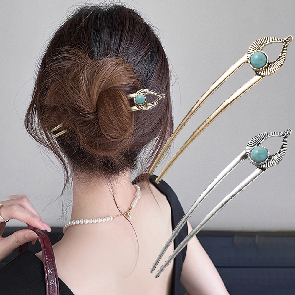 Egypt Turquoise U Shape Hair F - Tech Accessories Women のレビューと価格
