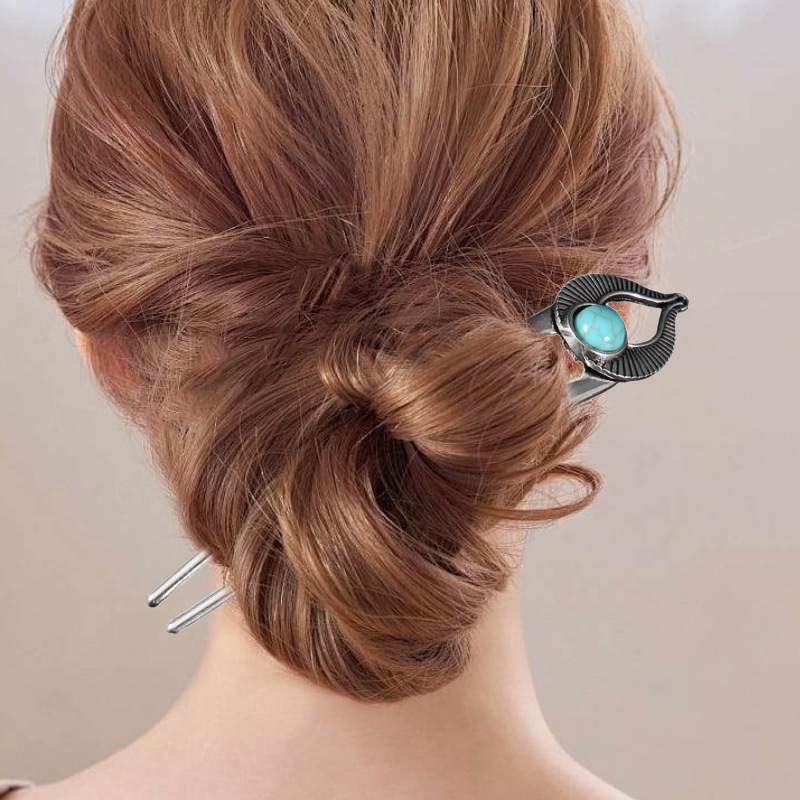 Egypt Turquoise U Shape Hair F - Tech Accessories Women のレビューと価格