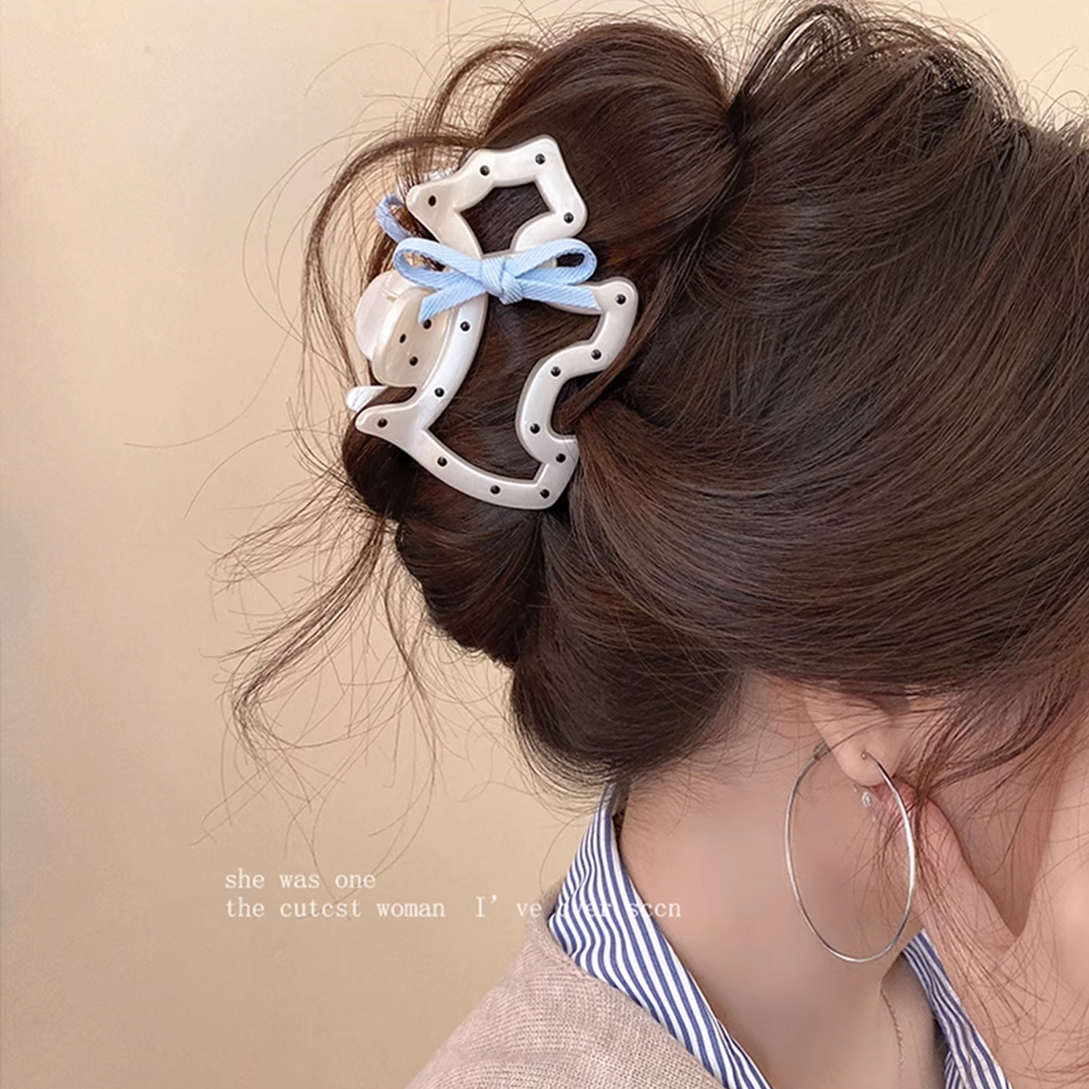 1pc bowknot polka dot dog claw - Hi Tech Accessories のレビューと価格