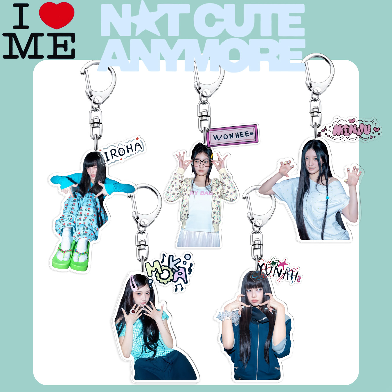Illit Keychain, Wonhee, Iroha, - Tech Home Accessories のレビューと価格