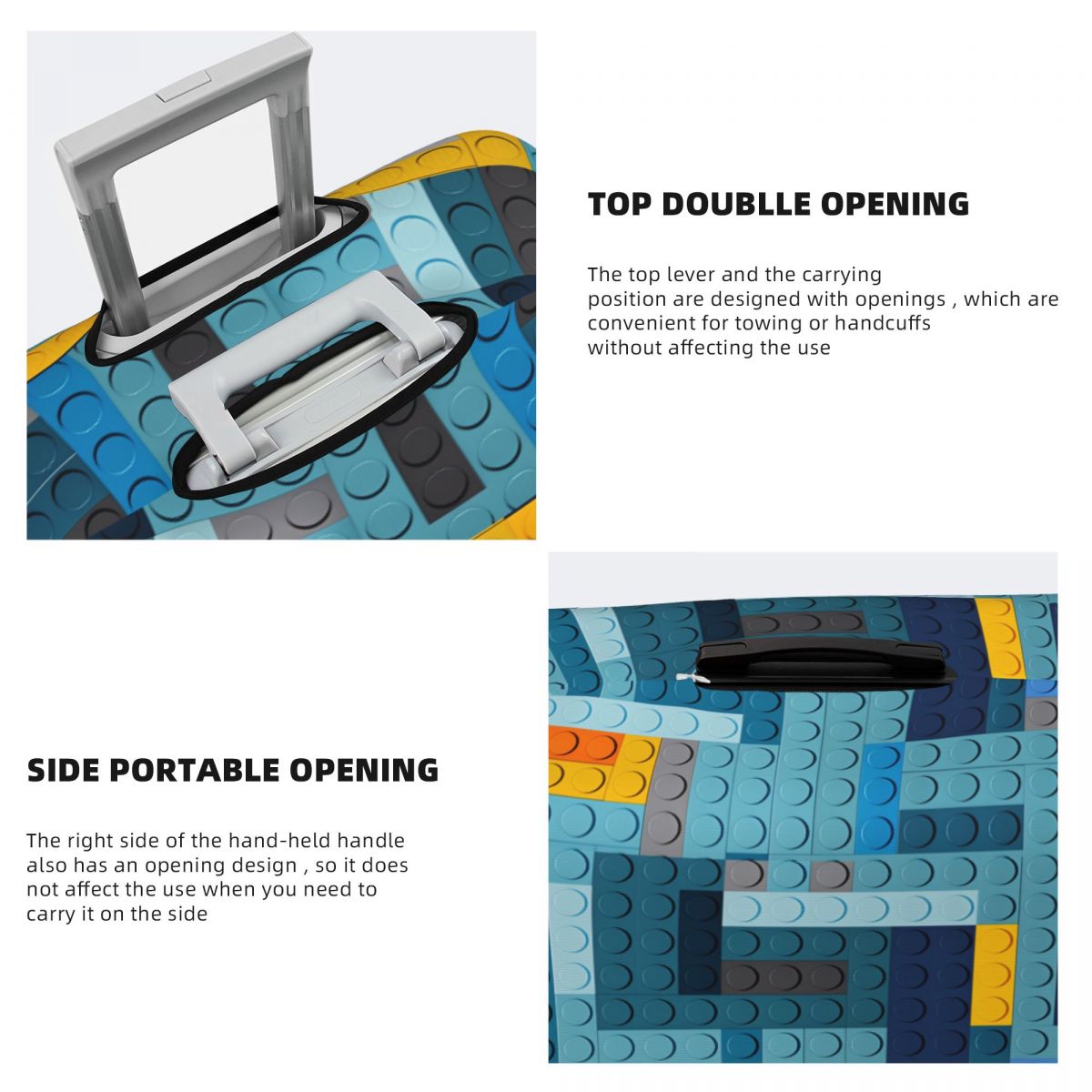 Blue Tech Pixel Building Block - Tech Accessories Business のレビューと価格