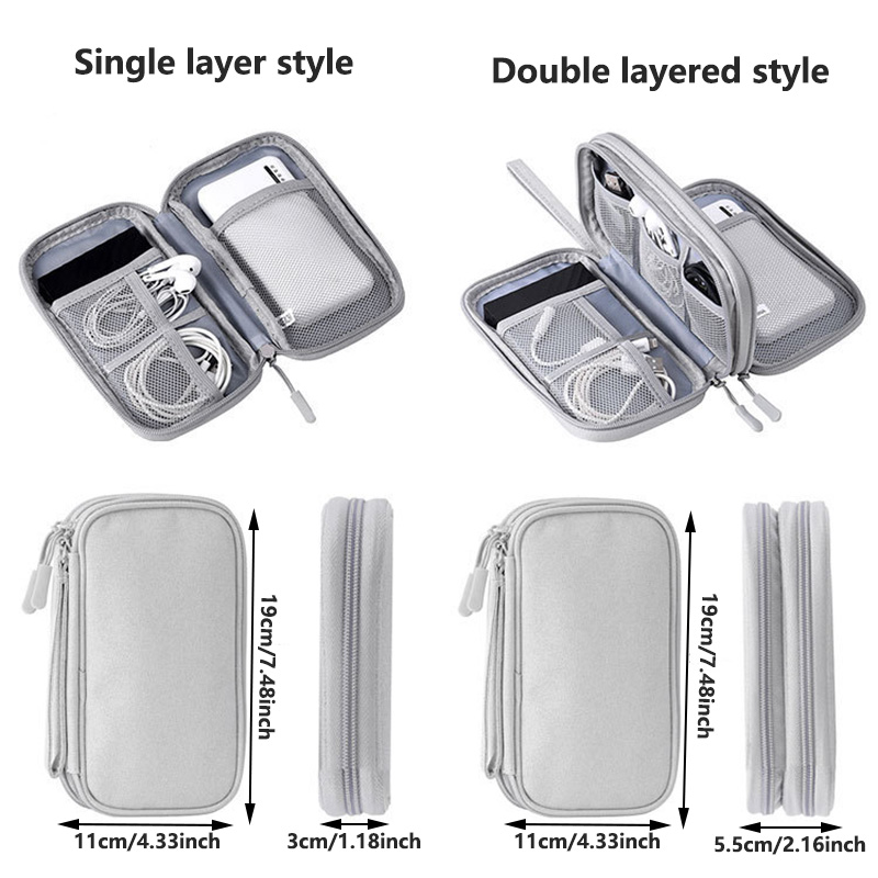 Multi-Color Portable Travel Di - Travel Cable Organizer のレビューと価格