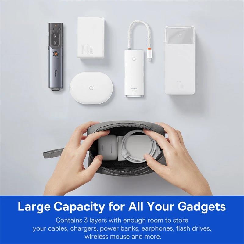 Portable Phone Waterproof Bag  - Travel Cable Organizer のレビューと価格
