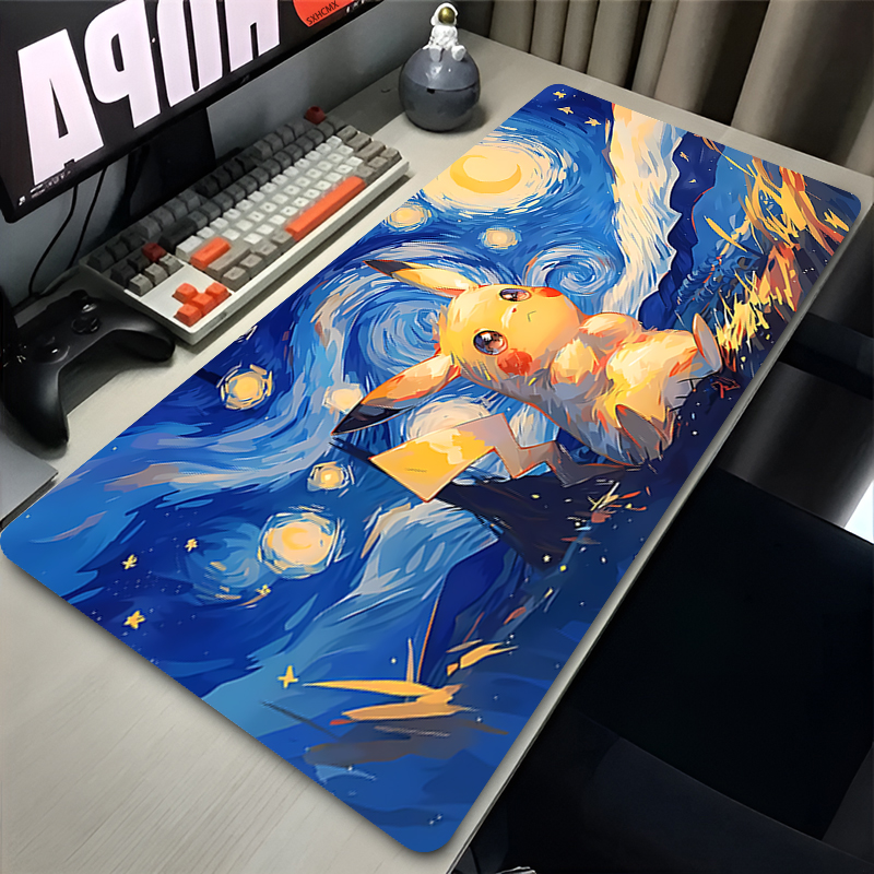 Mouse Pad P-pokemon Pikachu Co - Tech Accessories Desk のレビューと価格